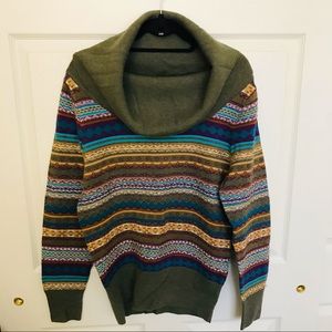 Athleta Like New Cowl-neck Sweater, Large